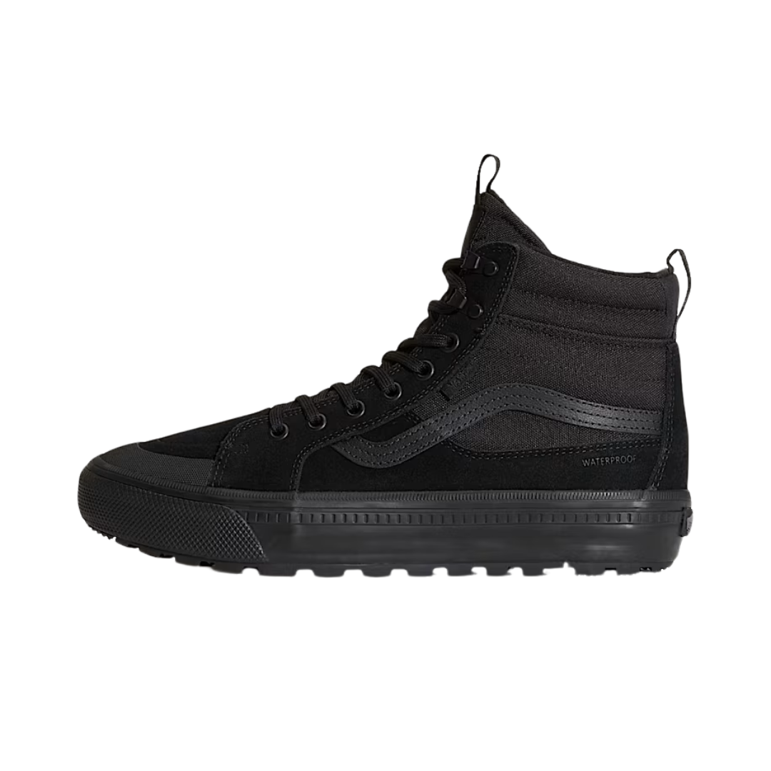 Vans Vans Unisex Sk8-HI Waterproof Insulated - Black/Black Black/Black 9/10.5 Unisex Skate Shoes 6 to 18