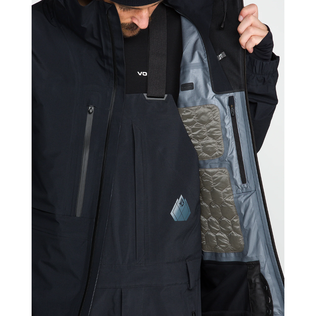 Volcom Volcom Men's TDS INF Gore-Tex Jacket - Black Black M Mens Gore-Tex Jackets