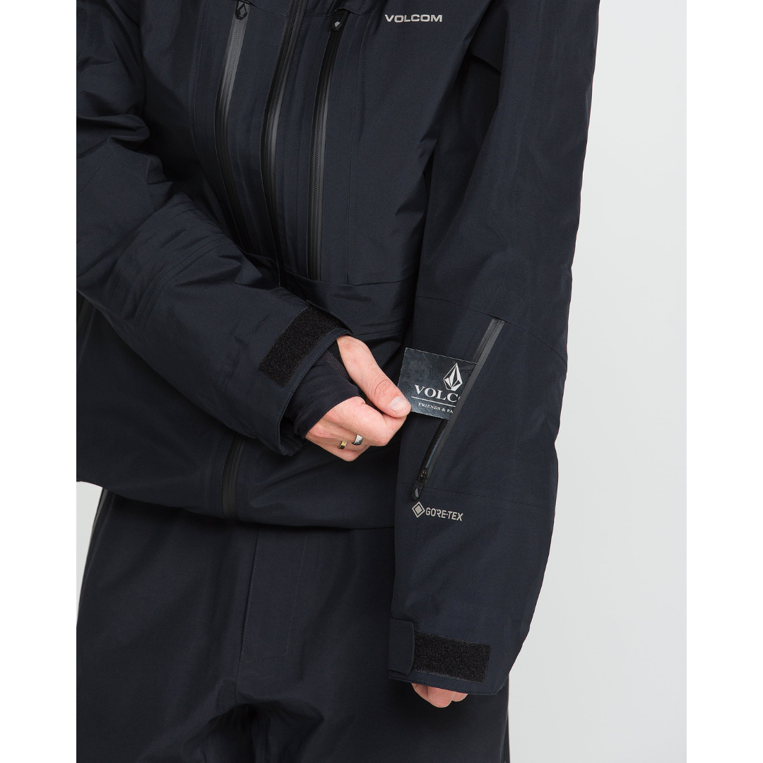 Volcom Volcom Men's TDS INF Gore-Tex Jacket - Black Black M Mens Gore-Tex Jackets