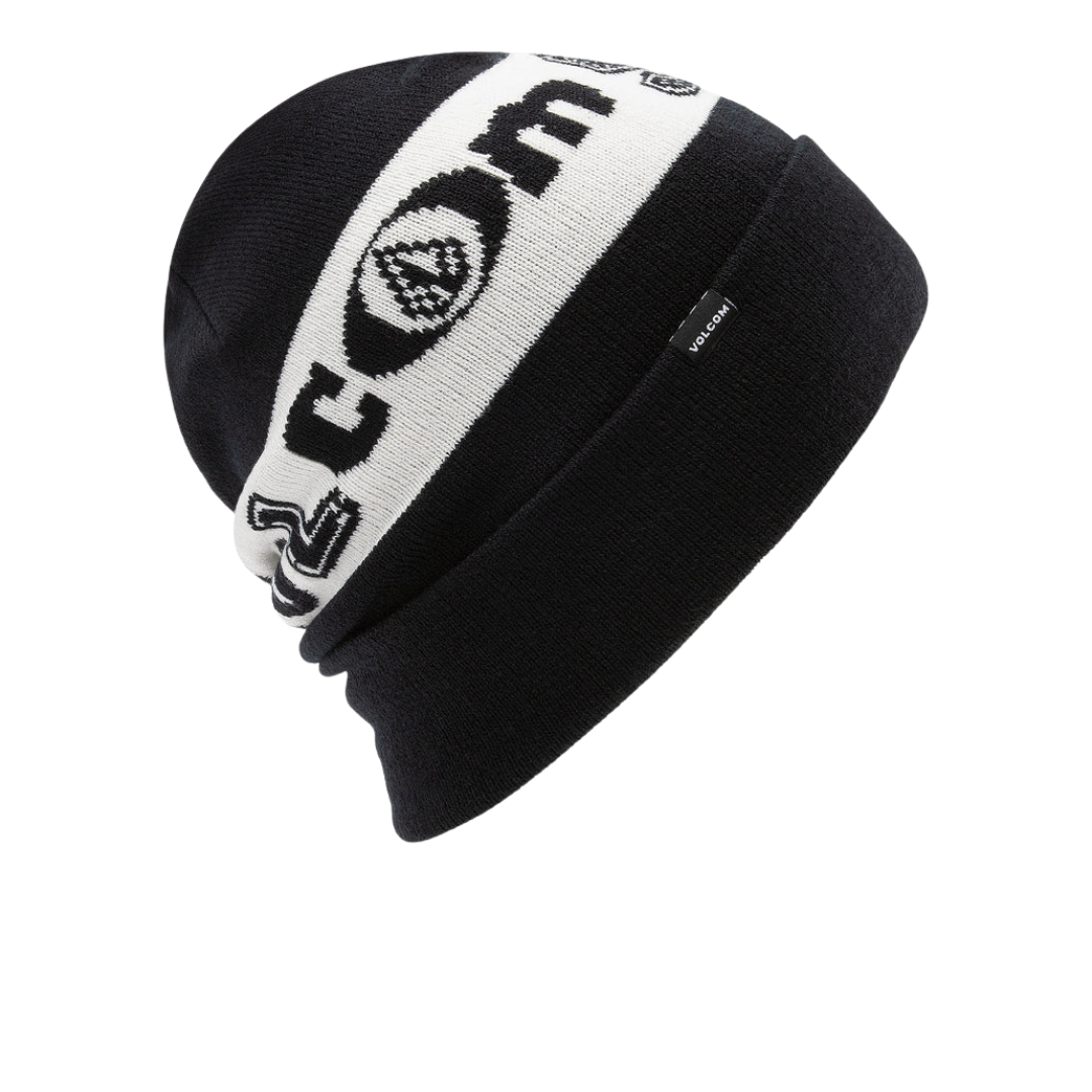 Volcom Volcom Men's Stone Funk Beanie - Black BLACK ONESZ Mens Toques
