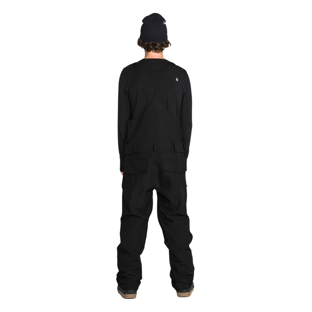 Volcom Volcom Men's Roan Bib Overall - Black Black M Mens Snowboard Bib Pants