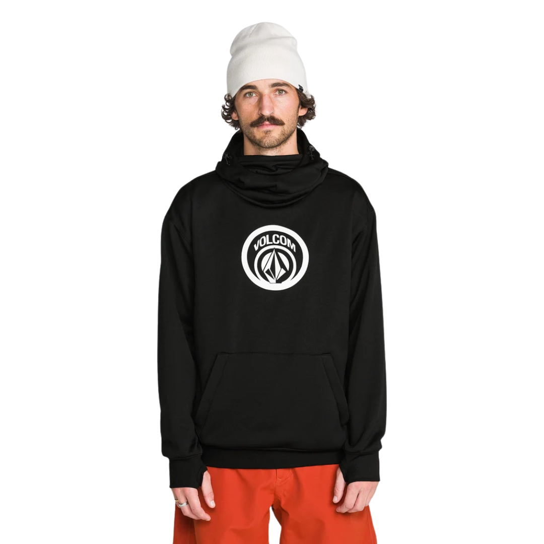 Volcom Volcom Men's Hydro Riding Hoodie - Black Black M Mens Pullover Hoodies