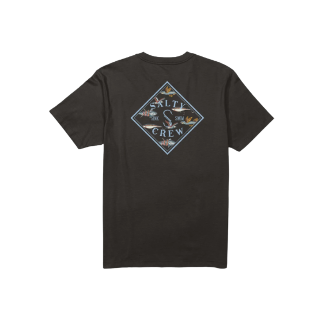 Salty Crew Salty Crew Men's Tippet Fill SS Tee Black M Mens T-Shirts