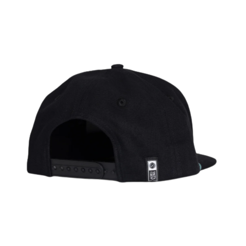 Salty Crew Salty Crew Men's Hooked Up Snapback Black 1SZ Mens Hats Flat Brim