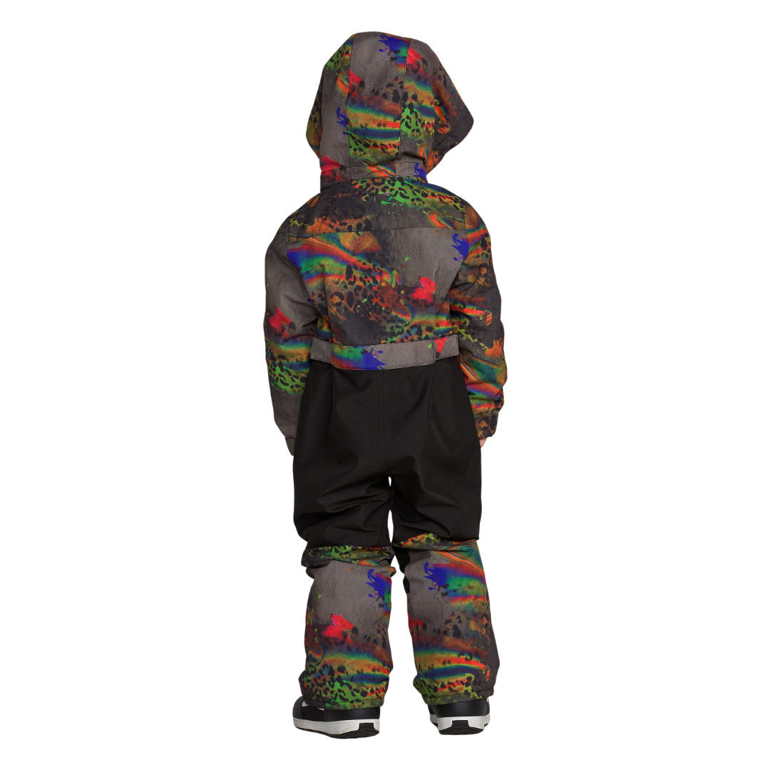 Volcom Volcom Youth Little Flurry One Piece - Cheetah Cheetah 5 Youth Boys Snowboard Jackets