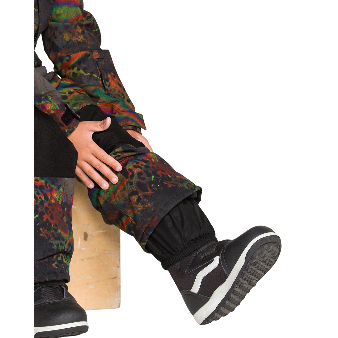 Volcom Volcom Youth Little Flurry One Piece - Cheetah Cheetah 5 Youth Boys Snowboard Jackets