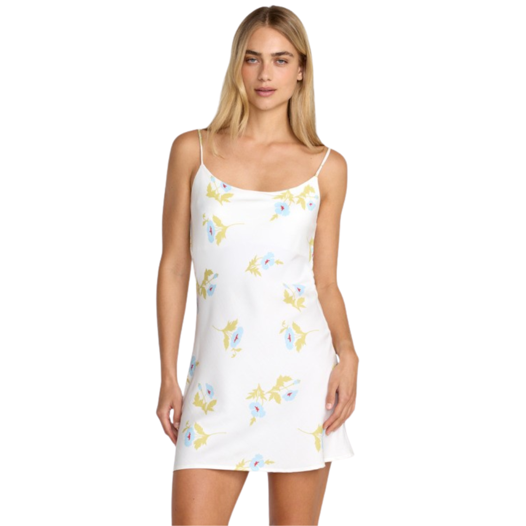 RVCA RVCA Women's Macarthur Dress - Cloud Cloud S Womens Short Dresses