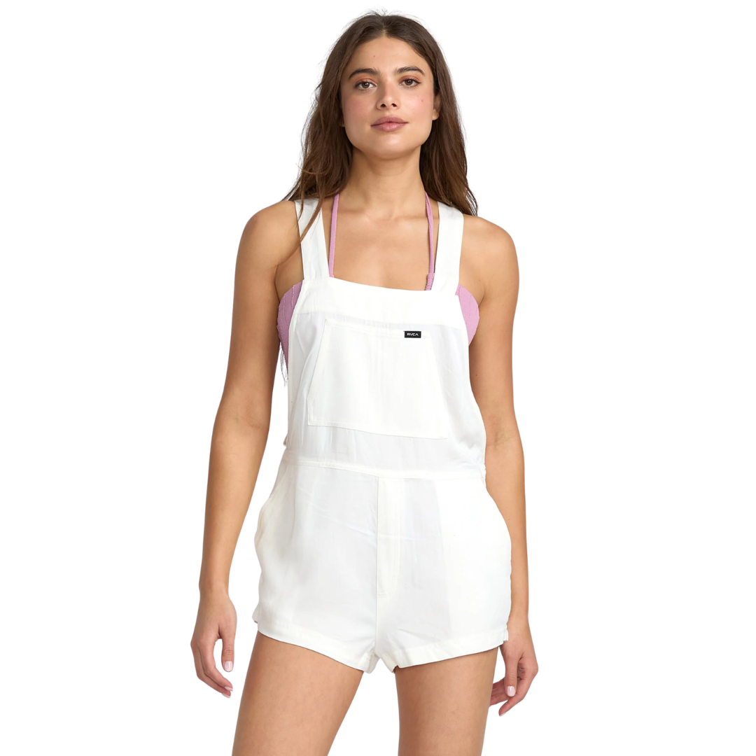 RVCA RVCA Women's Cleared Coverup - Cloud Cloud S Womens Dresses