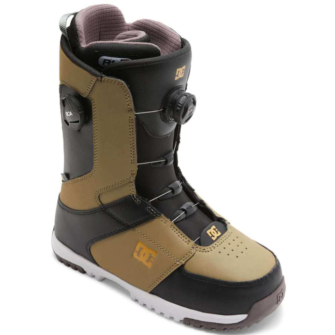 DC Men's Control Snowboard Boots - Brown/Black/White