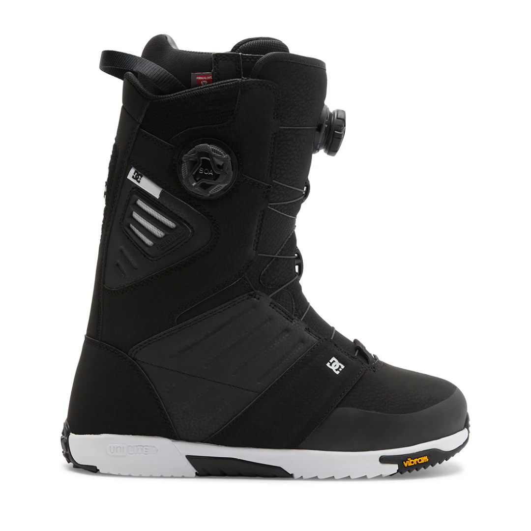 DC Men's Judge Boa Snowboard Boots - Black/Black/White