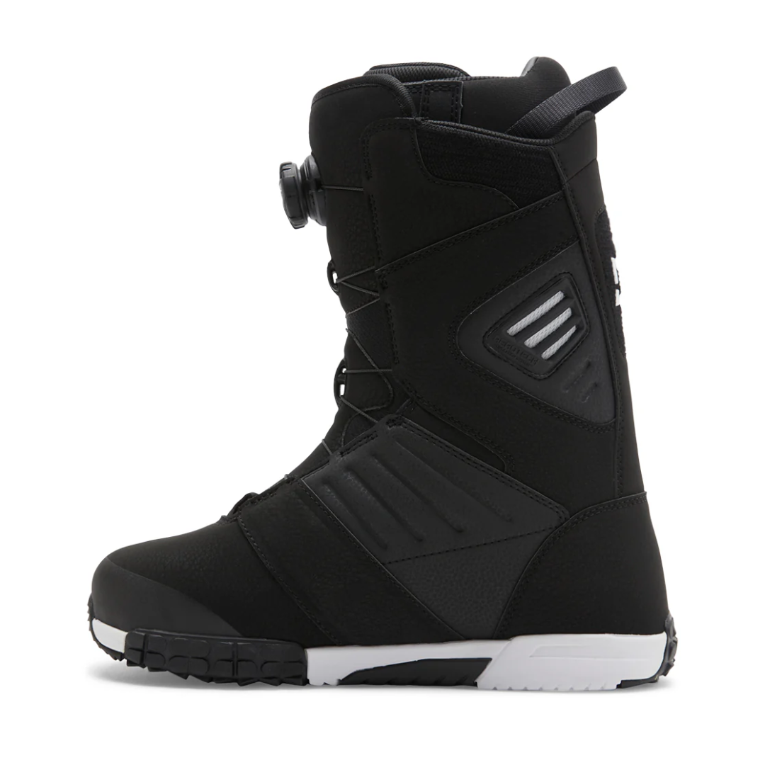 DC Men's Judge Boa Snowboard Boots - Black/Black/White