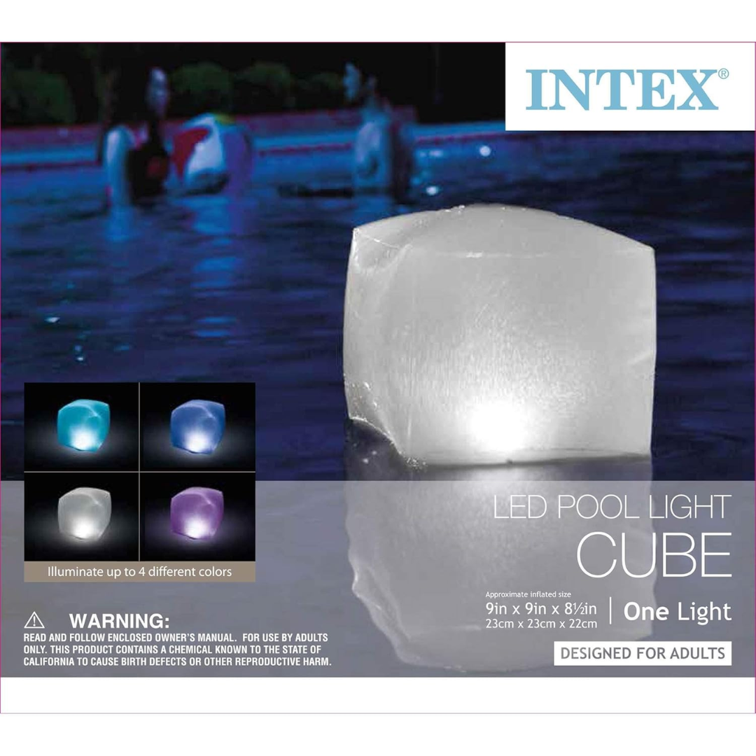 Intex LED Pool Light Cube
