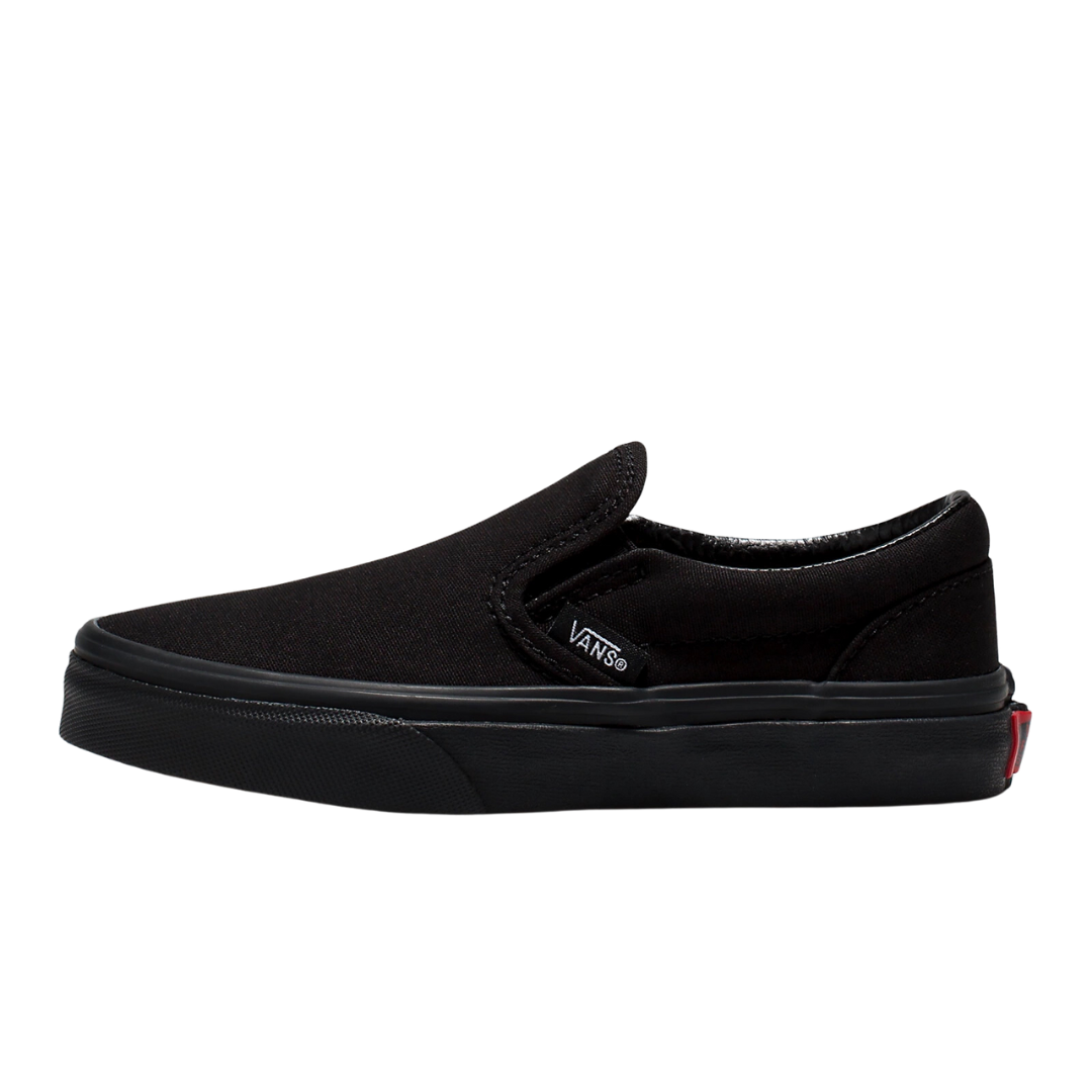 Vans Kids Classic Slip On - Negro/Negro