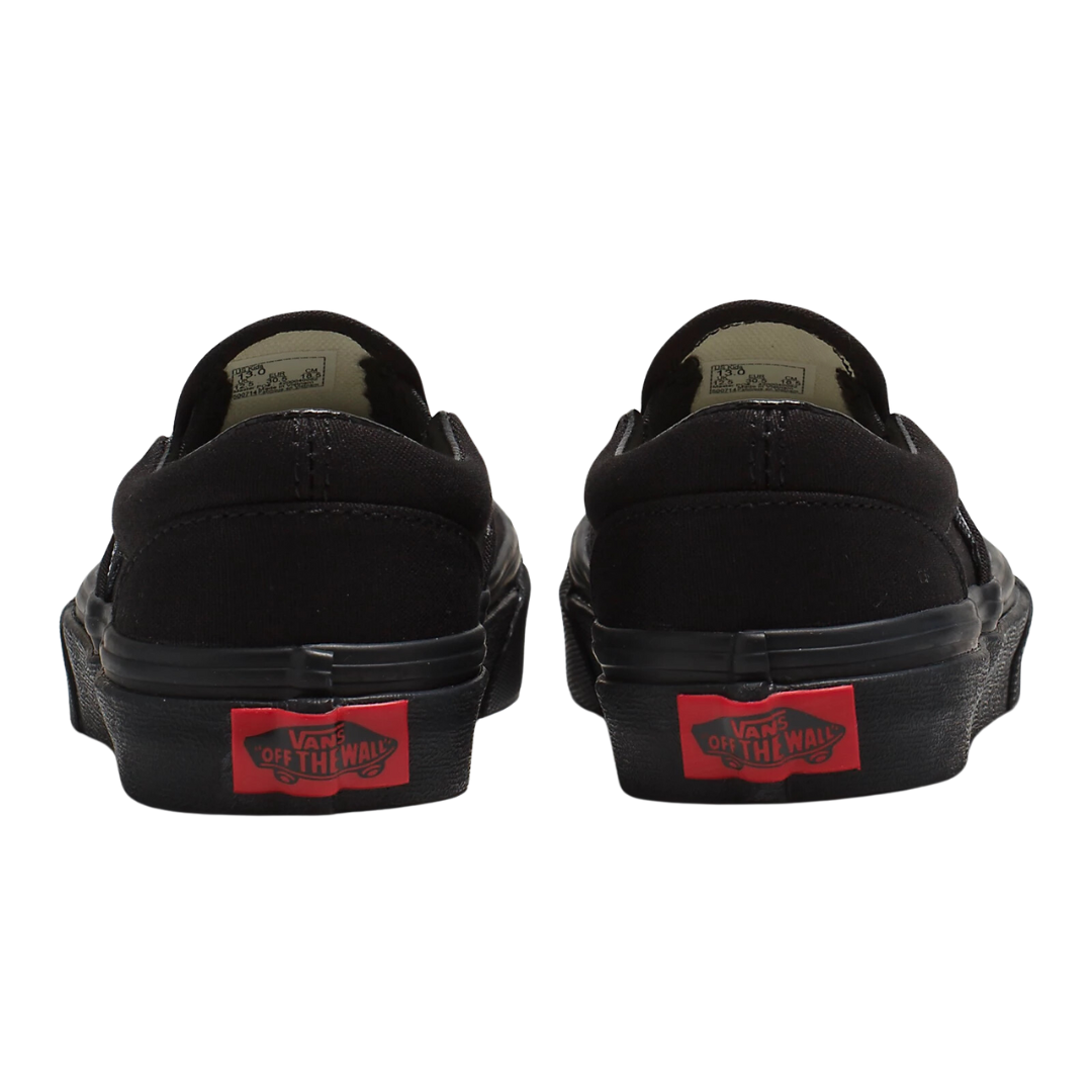 Vans Kids Classic Slip On - Negro/Negro