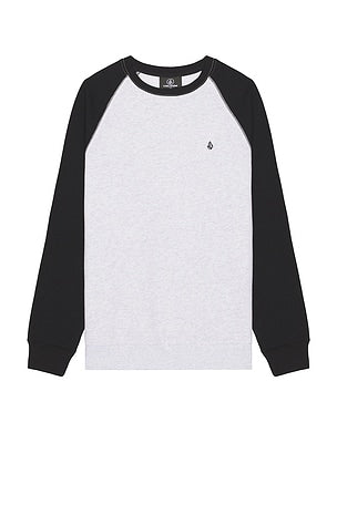 Volcom Volcom Men's Homak Crew Bone Heather S Mens Crew Sweatshirt