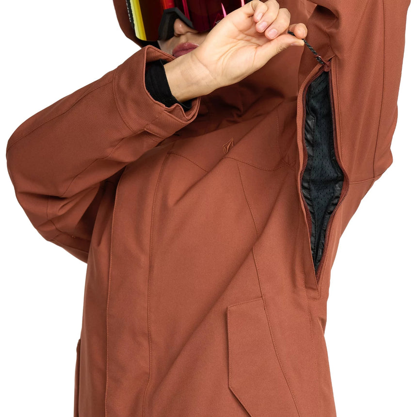 Volcom Women's Stoney Shadow Ins Jacket - Henna
