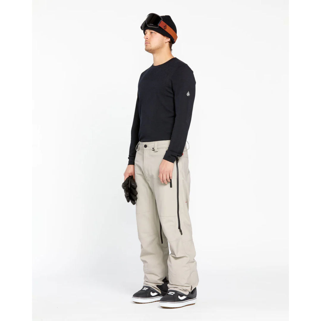 Pantalones Volcom Guide Gore-Tex para hombre - Piedra