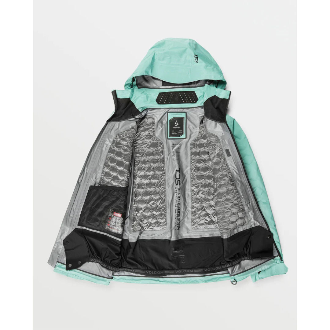 Chaqueta Volcom KOA TDS INF Gore-Tex para mujer - Wasabi