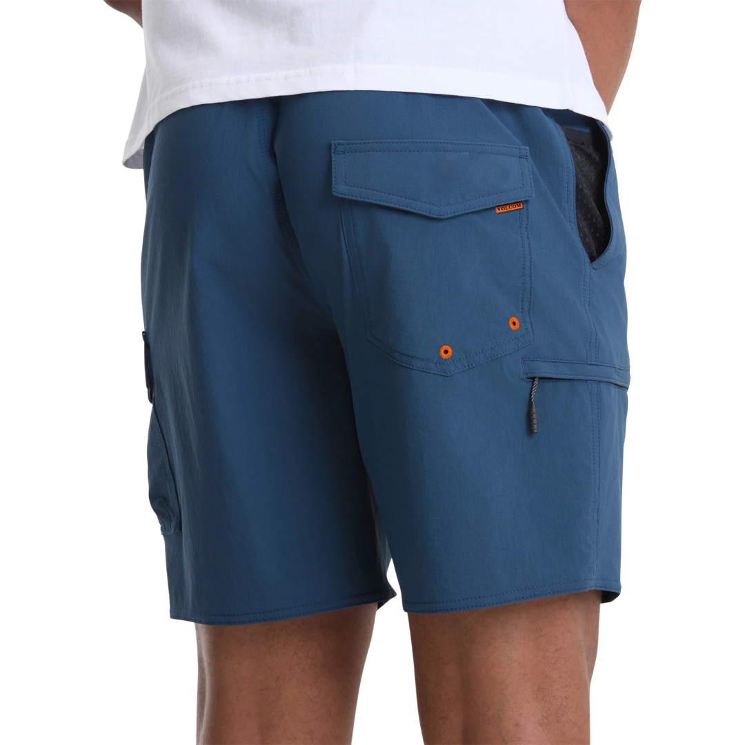 Volcom Men's Truly Lib Work Trunk 17" - Midnight Blue