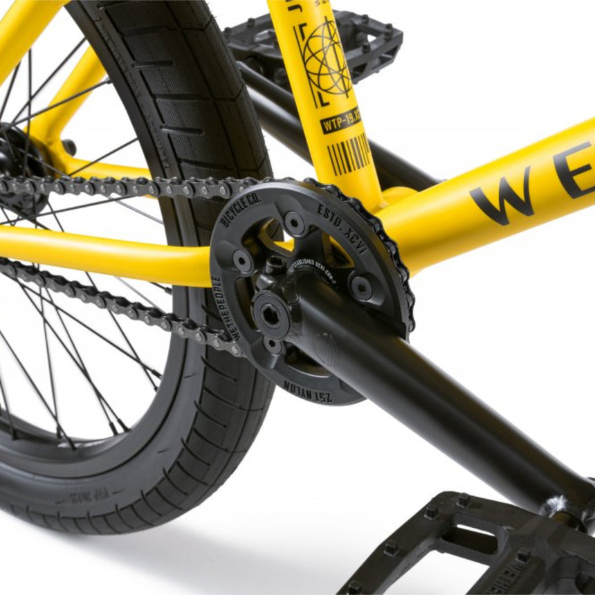 We the People We The People Justice Trans Matte Taxi Yellow Trans Matte Yellow Taxi Bike BMX