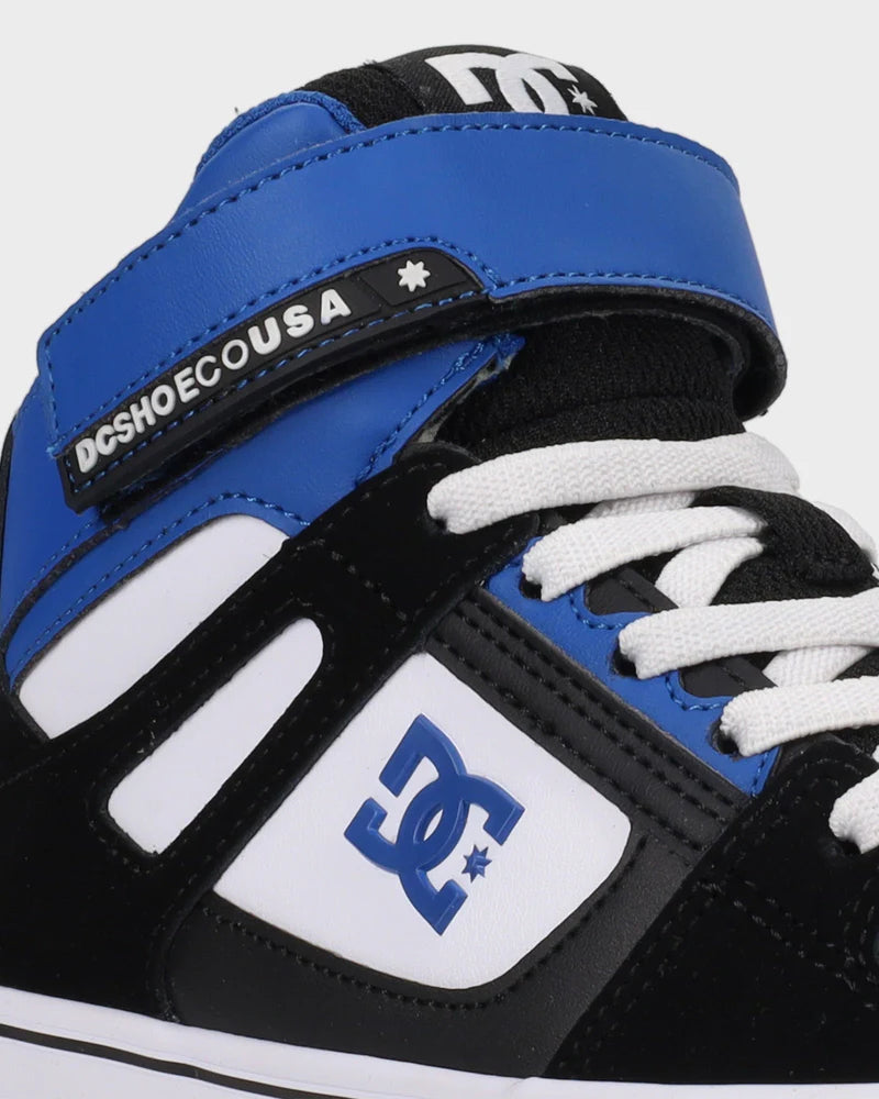DC Youth Pure High Top EV Blue/Black/White