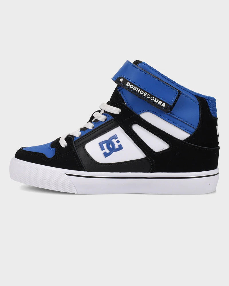DC Youth Pure High Top EV Blue/Black/White