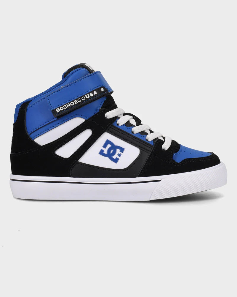 DC Youth Pure High Top EV Blue/Black/White