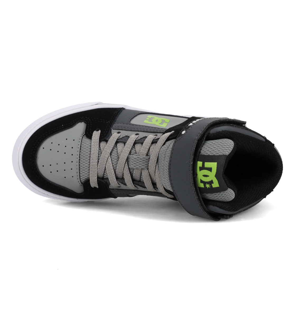 DC Youth Hi Top Ev Shoes Gray/Black