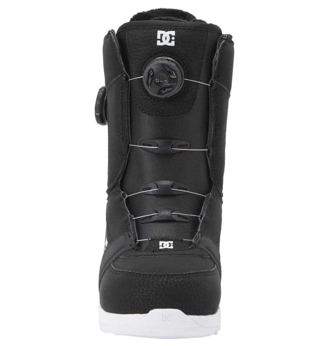 Bottes de snowboard DC Lotus Boa pour femme - Noir/Blanc