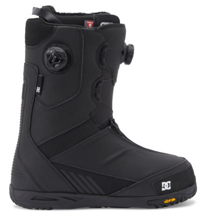 DC Men's Transcend BB2 Boa Snowboard Boots -Black/Black