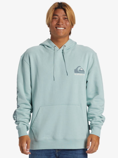 Quiksilver Quiksilver Men's Omni Logo Hoodie Cloud Blue S Mens Pullover Hoodies