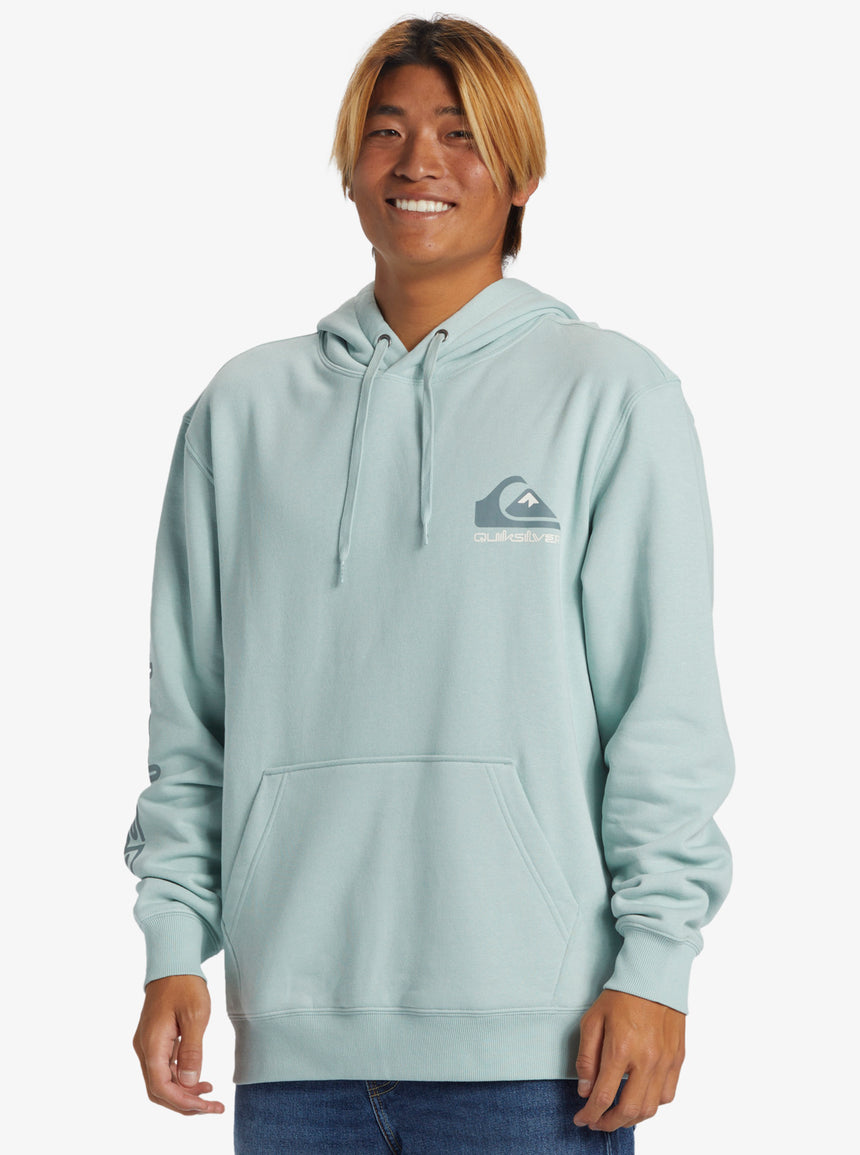 Quiksilver Quiksilver Men's Omni Logo Hoodie Cloud Blue S Mens Pullover Hoodies