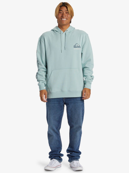 Quiksilver Quiksilver Men's Omni Logo Hoodie Cloud Blue S Mens Pullover Hoodies
