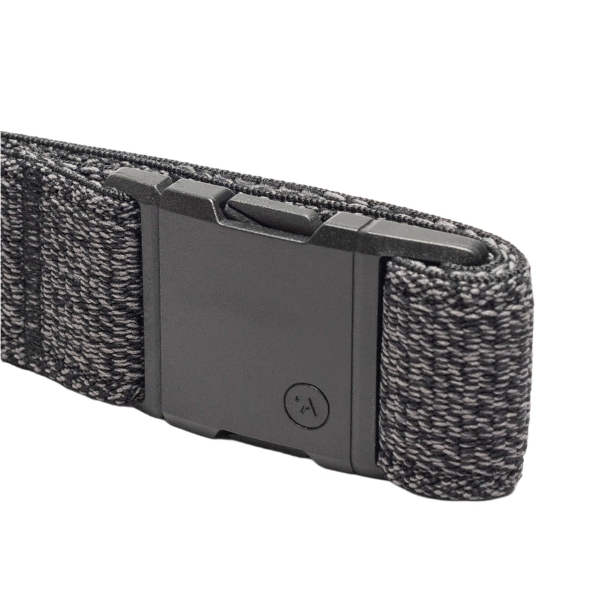 Arcade Belt Co Arcade Atlas Slim Belt - Heather Black Heather Black OS Mens Fabric Belts