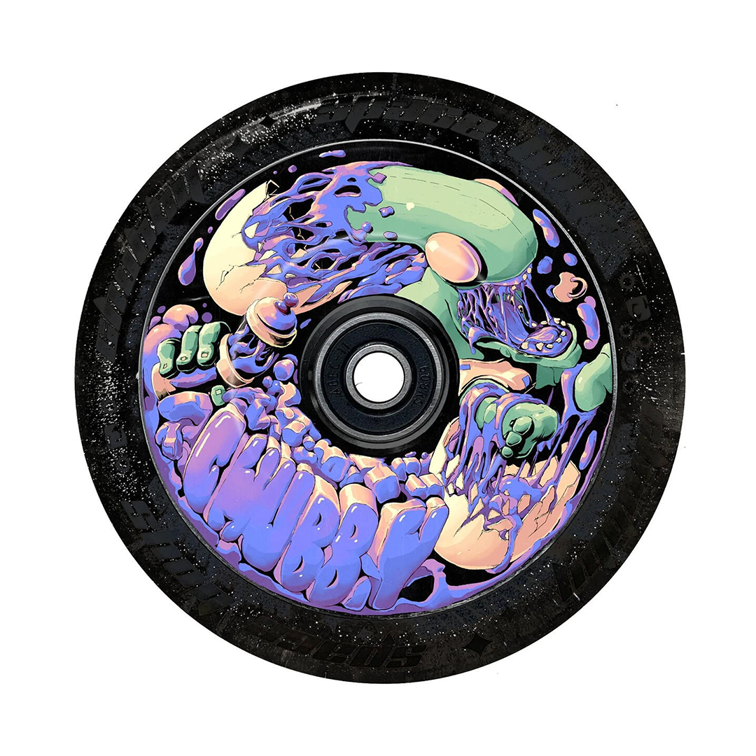 Rueda Chubby Baby Alien Purp - 110 mm - Rueda individual