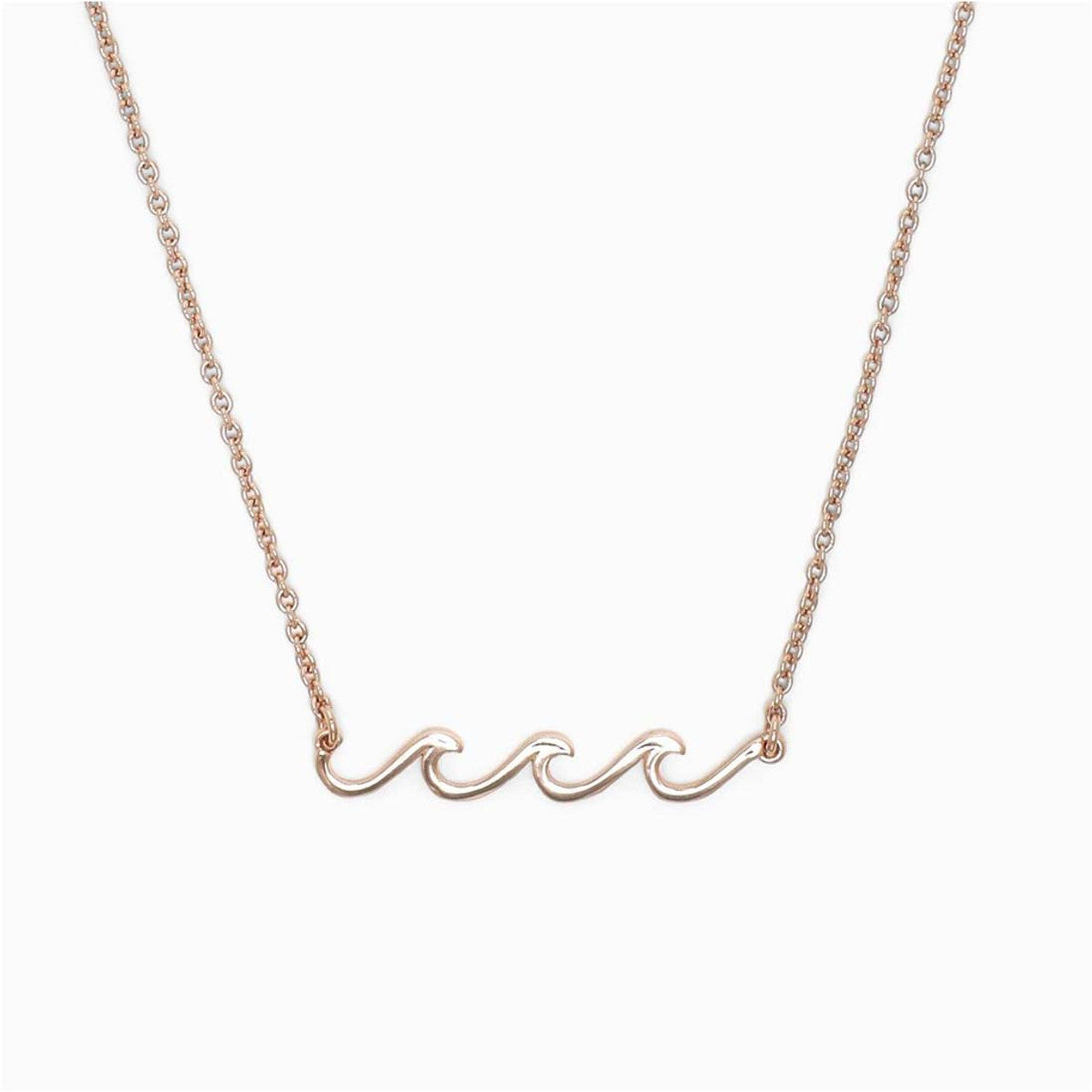Pura Vida Delicate Wave Necklace