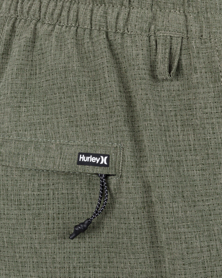 Hurley Hurley Men's Phantom Flow Volley 18" Shorts Charcoal Fern S Mens Elastic Swim Trunks