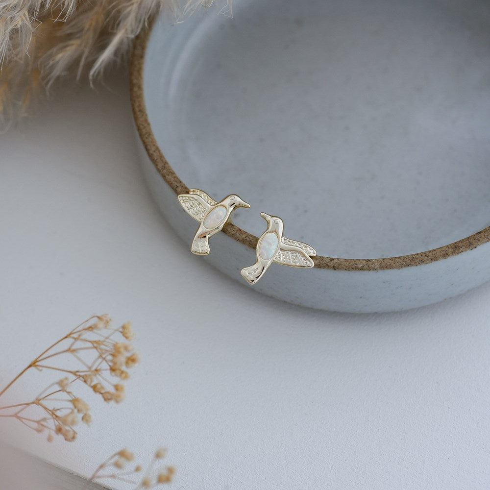 Glee Walela Studs - Opalite