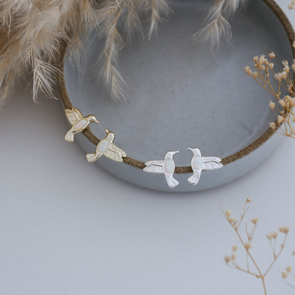 Glee Walela Studs - Opalite