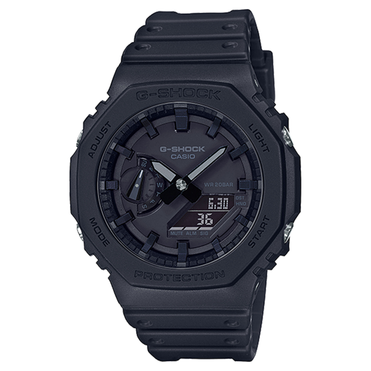 G Shock G-Shock GA-2100-1A1 Watch Mens Watch Rubber Bands