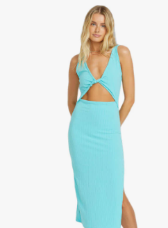 Billabong Billabong Women's Take A Look Dress Laguna Blue XS Womens Long Dresses