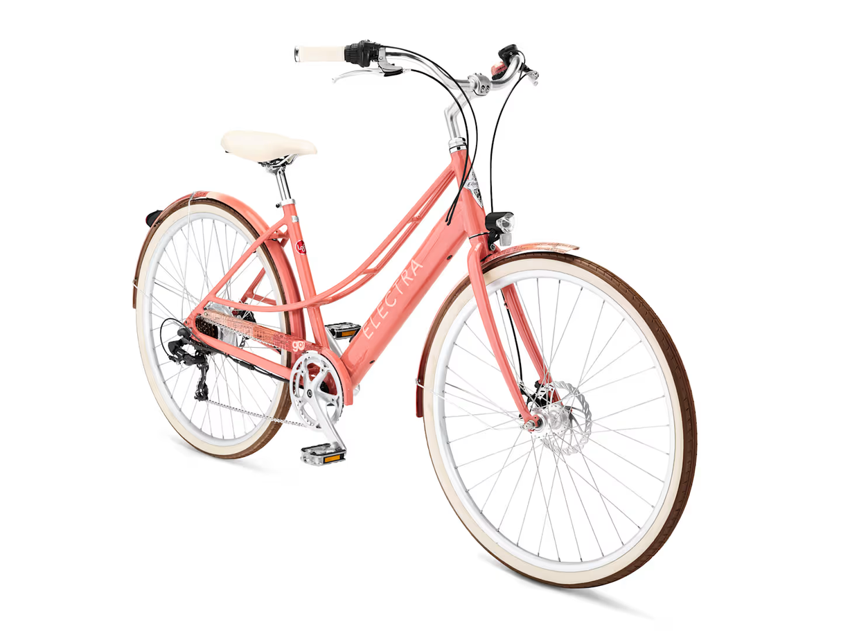 Electra Loft Go! 7D EQ Step-Thru, Coral Fade M