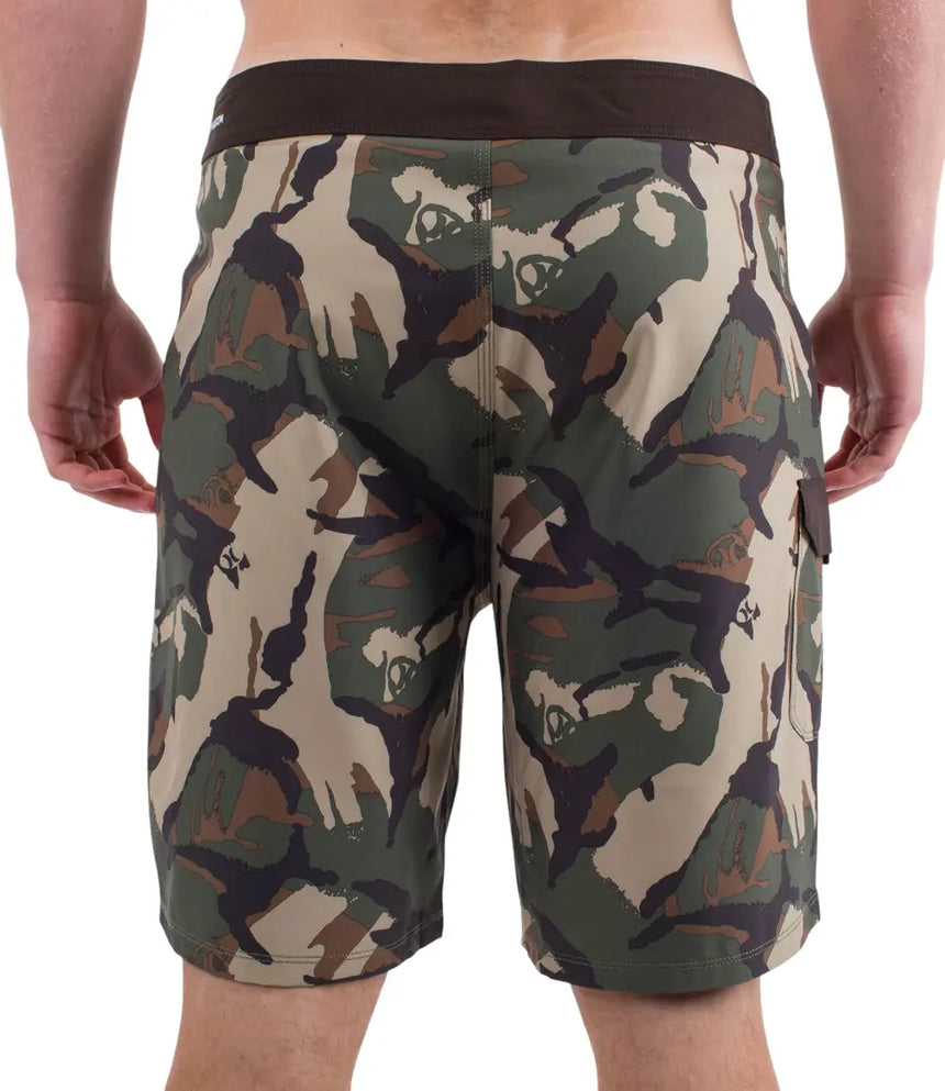Hurley Hurley Men's Phantom Eco Weekender Cargo 20" Shorts Olive 2 32 Mens Board Shorts