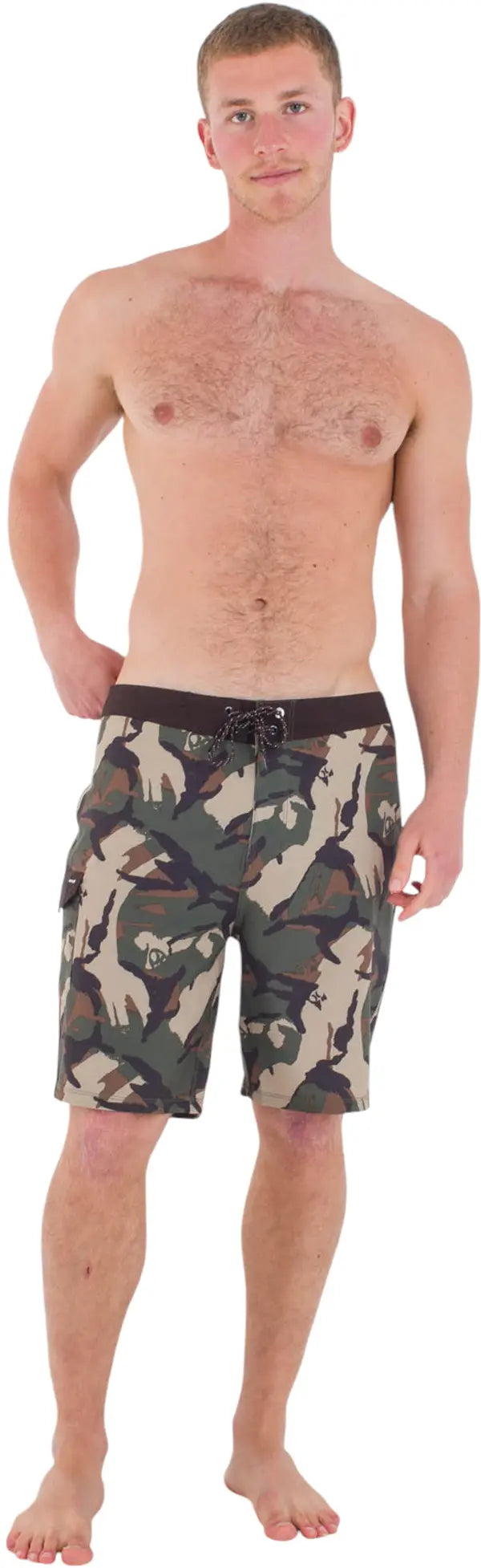 Hurley Hurley Men's Phantom Eco Weekender Cargo 20" Shorts Olive 2 32 Mens Board Shorts