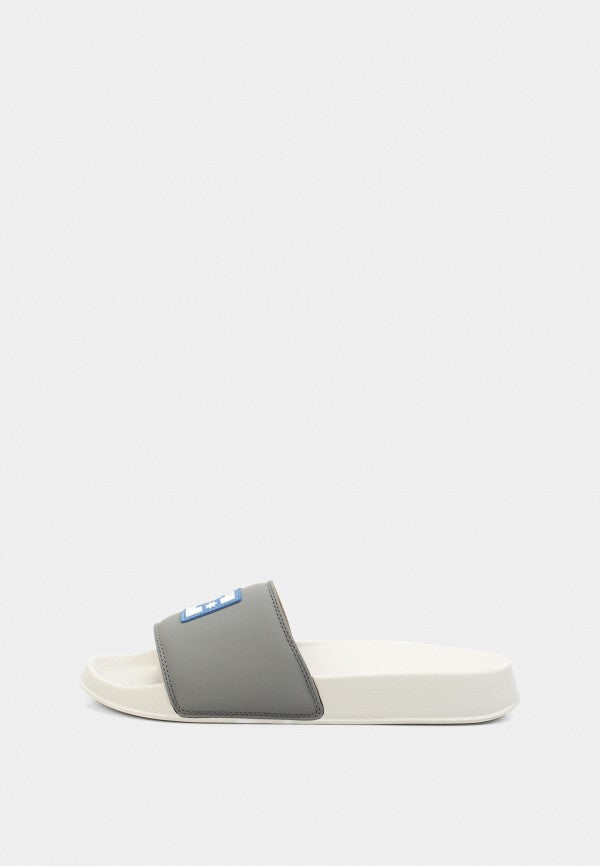 DC Men's Slide SE Sandals- Off White/Grey