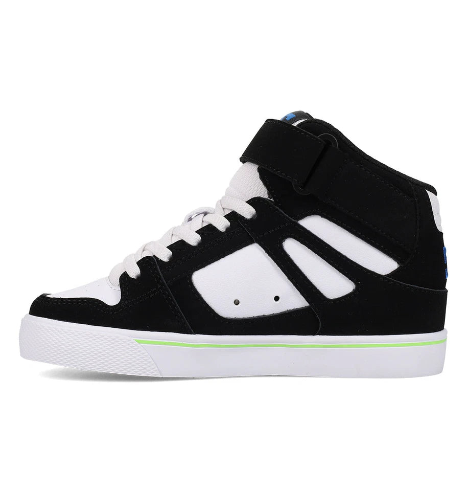 Chaussures montantes DC Youth Pure - Noir/Bleu/Blanc