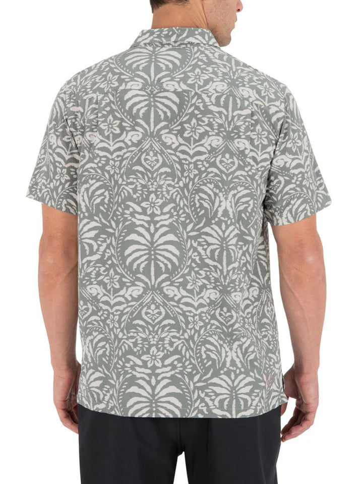 Hurley Hurley Men's Rincon Aero SS Great White M Mens Button Up Short Sleeve Shirts