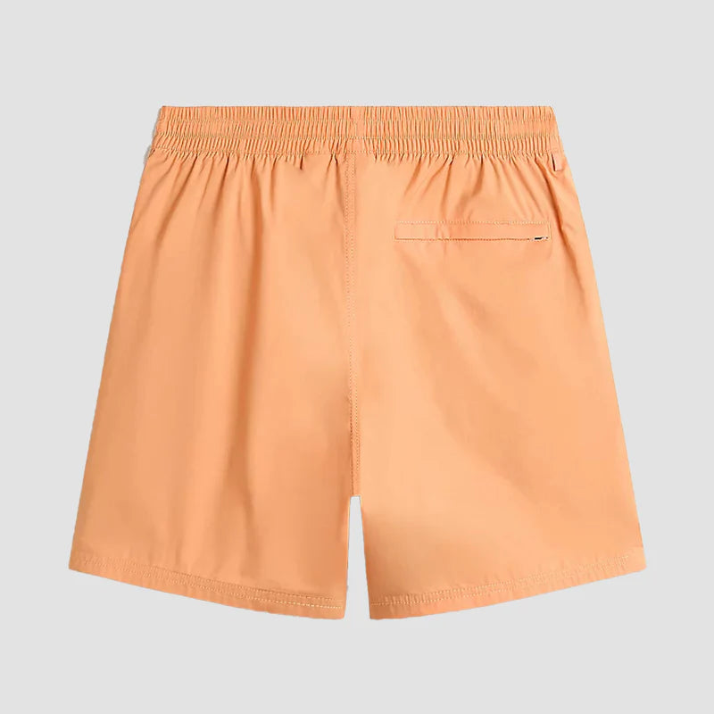 Vans Vans Men's Primary Solid Elastic Boardshort Copper Tan S Mens Elastic Swim Trunks