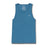 Men's Volcom Solid Heather Tank in Royal Blue Heather.