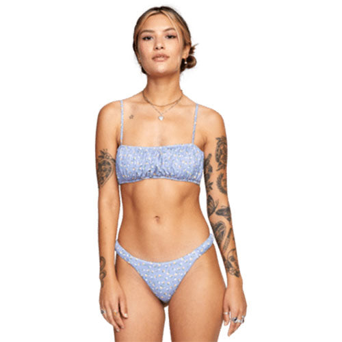 RVCA Mille Medium Rise French Bikini Bottoms